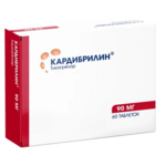Кардибрилин (табл. п. плен. о. 90 мг № 60) Озон ООО г. Жигулевск Алиум АО (Московская обл,.рп. Оболенск) Россия