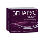 Венарус (табл. п. плен. о. 100 мг+900 мг № 90) Алиум АО (Московская обл,.рп. Оболенск) Россия