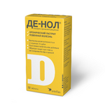 Де-нол (табл. п. плен. о. 120 мг № 32) Астеллас Фарма Продакшен ООО ЗиО-Здоровье ЗАО (г. Подольск) Россия