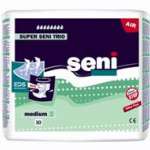 Подгузники Супер Сени Трио Super Seni Trio Medium Air 8 капель (р.M(2) талия 75-110 см 10шт) TZMO S.A.- Республика Польша