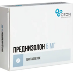 Преднизолон (таблетки 5 мг № 100 фл.) Атолл ООО Озон ООО г. Жигулевск Россия