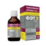 ФЭТ-Х Пиколинат хрома (капли для приема внутрь 50 мл фл-кап.) Курортмедсервис ООО-Россия