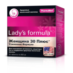 Леди-С Формула Lady s formula Женщина 30 плюс Усиленная формула (таблетки 850 мг N30) West Coast Laboratories. Inc., США/Россия