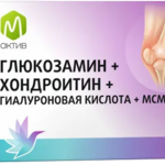 М Актив Глюкозамин+Хондроитин+Гиалуроновая кислота+МСМ (таблетки 600 мг №100) Грин Сайд ООО-Россия