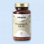 Вивация Vivacia Витамин D3 (Д3) vitamin d3 500 МЕ (таблетки №60) Мэривери Лимитед - Англия