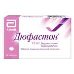 Дюфастон (табл. п. плен. о. 10 мг № 28) Эбботт Хелскеа Продактс Б.В Нидерланды Верофарм АО г. Белгород Нидерланды