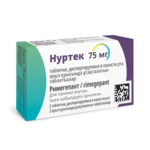 Нуртек (табл. диспергируемые в полости рта 75 мг № 2) Каталент Ю.К. Суиндон Зайдис Лтд Великобритания