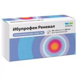 Ибупрофен Реневал (табл. п. плен. о. 200 мг № 50) Обновление ПФК АО г. Новосибирск Россия