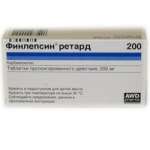 Финлепсин ретард (табл. пролонг. действ. 200 мг № 50) Тева Оперейшнс Поланд Сп. з о.о Польша