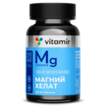 Магний хелат (таблетки п.о. 1545 мг N90) Витамир Vitamir Квадрат-С ООО-Россия