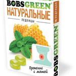 Леденцы Бобс Грин Bobsgreen от кашля прополис-мята (таблетки массой 3,5 г №10) МАК-Иваново ООО - Россия