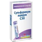 Сульфурикум ацидум С30 (гранулы гомеопатические 4 г  пенал со счетчиком гранул (1)) БУАРОН Франция