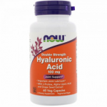 Now Ноу Hyaluronic Acid Гиалуроновая Кислота с Пролином 100 мг (капсулы 445 мг N60) Now Foods Ноу фудс - США