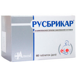 Русбрикар (табл. подъязычные гомеопат. № 60) Мега Фарм ЗАО Россия