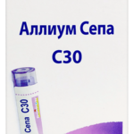 Аллиум сепа С30 (гранулы гомеопатические 4 г  пенал со счетчиком гранул) БУАРОН Франция
