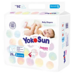YokoSun Йокосан Подгузники детские (размер S (до 6 кг) №26) XIAMEN AILIXING IMPORT AND EXPORT CO., LTD. Китай