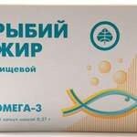 Рыбий жир Омега-3 пищевой (капсулы 0,37г N100) СТМ Планета Здоровья Мирролла (г. Санкт-Петербург) - Россия