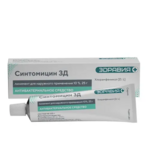 Синтомицин ЗД (линимент для наружного применения 10 % 25 г) Зеленая Дубрава ЗАО Россия