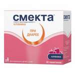 Смекта (порошок для приг. сусп. для приема внутрь [клубничный] 3 г (3.76 г) № 30 пакет) Бофур Ипсен Индастри Франция