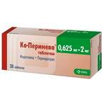 Ко-Перинева (таблетки 0,625 мг+2 мг N30) КРКА-Рус ООО - Россия