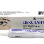 Декспантель (гель глазной 5 % 5 г туба (1)) Татхимфармпрепараты ОАО г. Казань Россия
