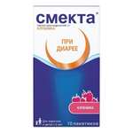 Смекта (порошок для приг. сусп. для приема внутрь [клубничный] 3 г (3.76 г) № 10 пакет) Бофур Ипсен Индастри Франция