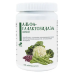 Фермент Альфа-галактозидаза (таблетки 0.3 г №180) Экко Плюс ООО - Россия