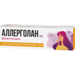 Аллерголан (гель для наружного применения 0.1 % 30 г туба) Тульская фармацевтическая фабрика ООО Россия