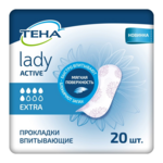 Тена Леди Актив Экстра Tena Lady Active Extra Прокладки урологические женские (№20 шт. 5 капель) Mega Soft Co.,Ltd. - Китай