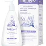 Интимед Intimed Белая Линия Гель для интимной гигиены Деликатный ежедневный уход (200 мл) БИГ ООО-Россия