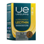 УЕСАППС Uesupps Ультра Энерджи Лецитин (капсулы 1850 мг №90) (Ultra Energy Lecithin) Ultra Energy Supplements Trading L.L.C. ОАЭ