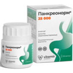 Панкреонорм 25 000 (капсулы 402 мг N50) Витамир Vitamir Квадрат-С ООО-Россия
