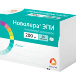 Новолера ЭПИ (табл. п. плен. о. 200 мг № 56) Рафарма АО (Липецкая обл) Россия