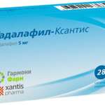 Тадалафил Ксантис (табл. п. плен. о. 5 мг № 28) ГармониФарм Алси Фарма АО [г.Киров]  Россия