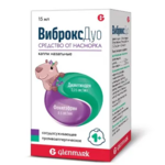 ВиброксДуо (капли назальные (0.25+2.5 мг)/мл 15 мл флакон крышка с пипеткой) Гленмарк Фармасьютикалз Лтд Индия