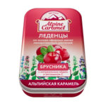 Альпийская карамель Alpine Caramel Леденцы детские с медом и витамином С вкус Брусники (53 г) Плантико ООО - Россия