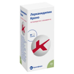 Лерканидипин Кроно (табл. п. плен. о. 10 мг № 30) Канонфарма продакшн ЗАО, Московская обл., Щелково Россия