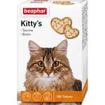 Беафар Beaphar Kitty's+Taurine+Biotin Витамины для кошек (таблетки N180) Beaphar B.V. Беафар Б.В., Европейский союз  Нидерланды