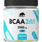 ПраймКрафт PrimeKraft комплекс аминокислот спдпп bcaa 2:1:1 (капсулы №240) Баргус продакшн ООО - Россия