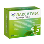 Лакситабс Псиллиум 750 мг (капсулы 750 мг №30) Квадрат-С ООО - Россия