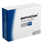 Вирунозин (порошок для приг. р-ра для приема внутрь 1000 мг № 10 пакет) Фармакор продакшн ООО г. Санкт-Петербург Россия