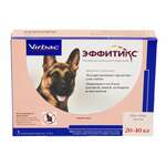 Эффитикс для собак 20-40 кг капли на холку (раствор для наружного применения 4 мл № 1 пипетка) Virbac Вирбак Франция