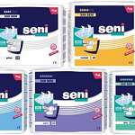 Подгузники-прокладки Сени Сан Юни Seni San Uni 6 капель (10 шт. (32x62,5см) TZMO S.A - Республика Польша.