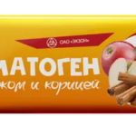 Гематоген с яблоком и корицей (БАД) (40 г плитка) Экзон ОАО-Беларусь