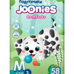 Joonies Comfort+ Джунис Комфорт+ Подгузники для детей (размер M (6-11 кг) №58) Китай