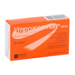 Утрожестан (капсулы 100 мг № 28) Безен Хелскеа СА Бельгия Синдеа Фарма С.Л. Испания