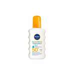 Нивея сан Кидс спрей SPF50+  солнцезащитный Ультра защита 85847 (флакон 200 мл) Beiersdorf AG - Испания