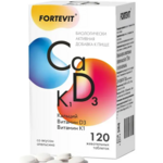 Фортевит Кальций Д3+К1 вкус апельсин (таблетки жевательные 1750 мг №120) В-МИН+ ООО-Россия