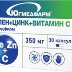 Селен + Цинк + Витамин С Югмедфарм (капсулы 350 мг №30) Югмедфарм ООО - Россия