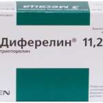 Диферелин (лиофилизат для приг. суспензии для внутримышечного и подкожного введения пролонгированного действия 11.25 мг 1 шт флакон  в комплекте с растворителем) Ипсен Фарма Биотек Франция